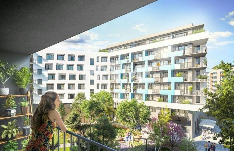 MODERNÝ 2i byt, NOVOSTAVBA NUPPU, PARKING, BALKÓN, Hraničná ulica