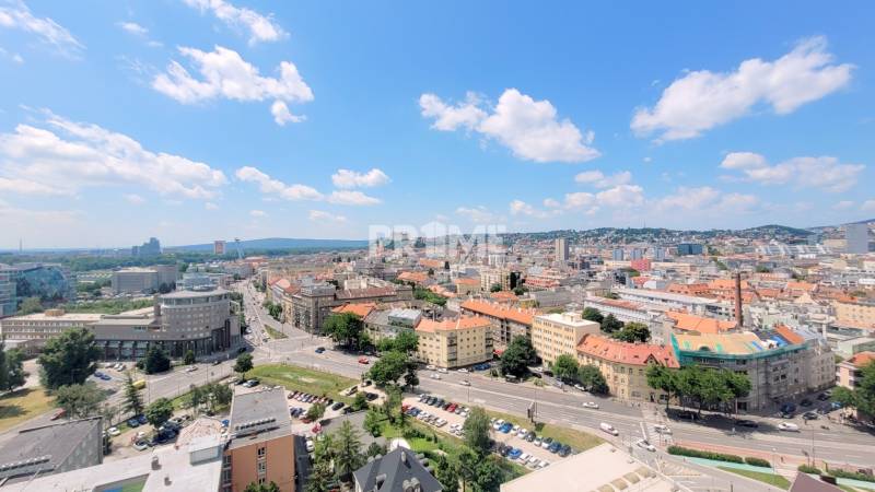 EXKLUZÍVNY 2i byt (16 p.),SKY PARK, KLÍMA, VÝHĽAD, PARKING, VEŽA I