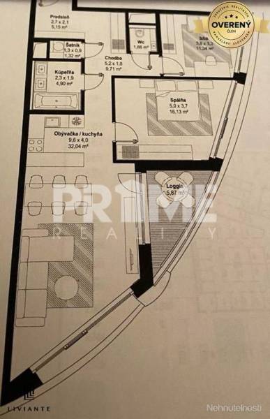 MODERNÝ 3i byt, VÝHĽAD, PARKING,TERASA, KLÍMA,SKY PARK, Továrenská ul.