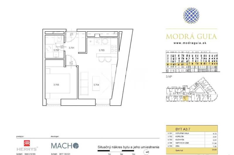 MODERNÝ 2i byt, NOVOSTAVBA, CENTRUM, Suché Mýto, Staré Mesto
