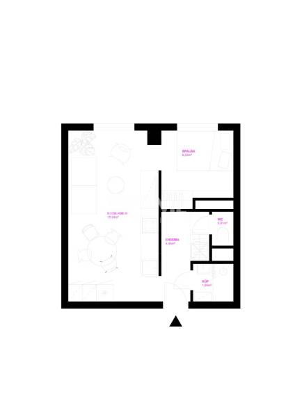 U NÁS !!! MODERNÝ 1,5i byt, REKONŠTRUKCIA, Budyšínska ulica,Nové Mesto