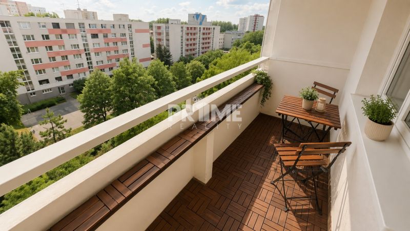 3-izbový byt s 2 loggiami a výhľadom do zelene | Romanova, Petržalka