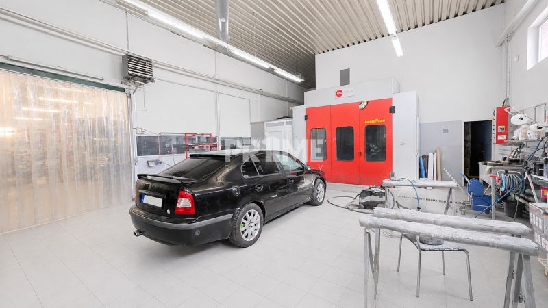 MODERNÝ, ZABEHNUTÝ, KOMPLETNE ZARIADENÝ AUTOSERVIS, LOZORNO