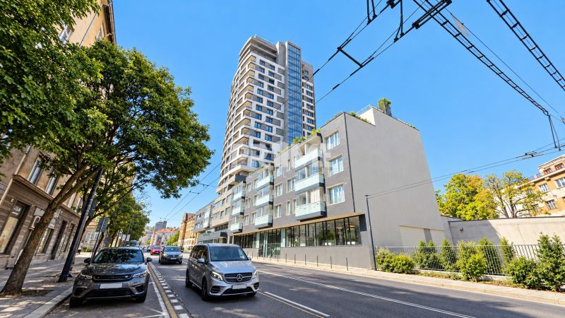 Moderný 2-izbový apartmán, balkón, sklad, Šancová-novostavba PREMIÈRE