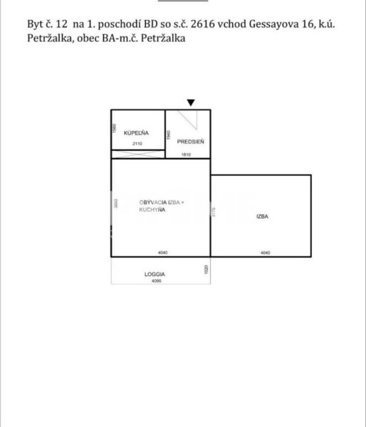 MODERNÝ 2i byt, REKONŠTRUKCIA, KLÍMA,LOGGIA,Gessayova ulica,Petržalka